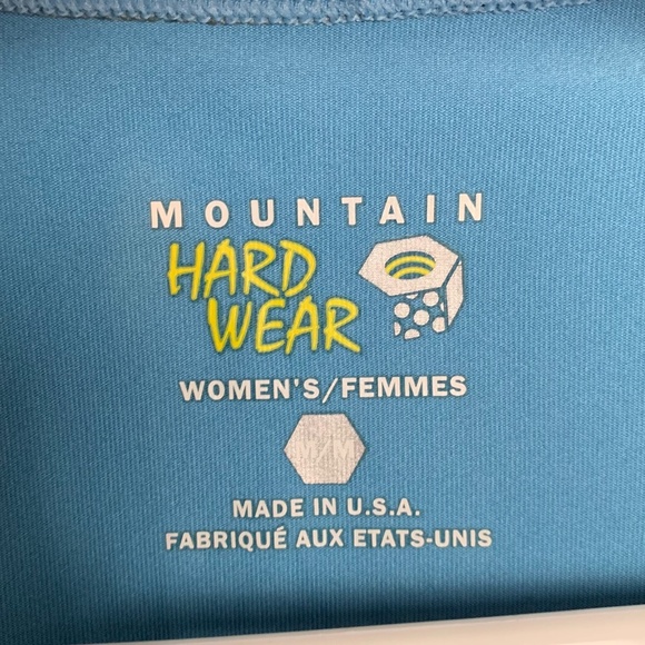 Mountain Hardwear Light Blue Half Zip Jacket - Picture 4 of 7
